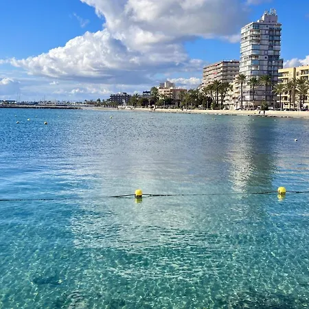 Mar, Terraza Y Parking 公寓 *